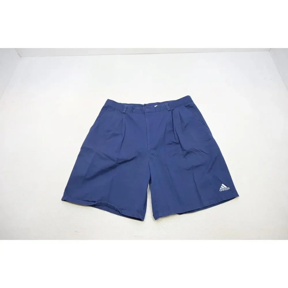 VTG 1999 Adidas Golf Shorts Dark Blue Performance Athletic 8.5